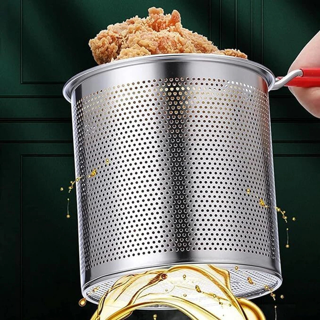 Stainless Steel Deep Fryer Pot