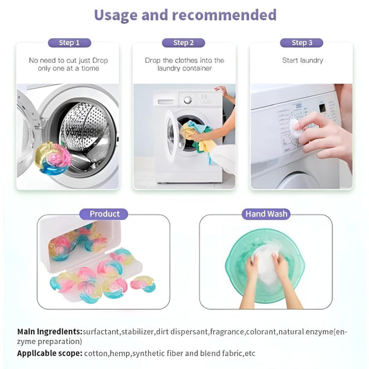 Laundry Detergent Pods – Deep Clean Formula (Pack of 30)